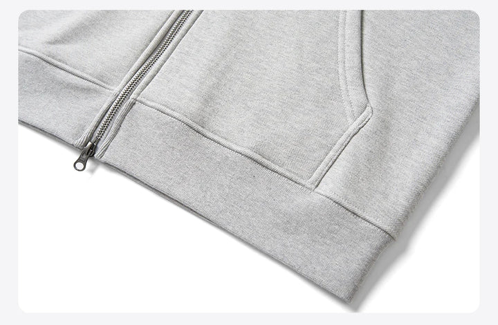 Thermo Zip Fleece Hoodie     - VONVEX