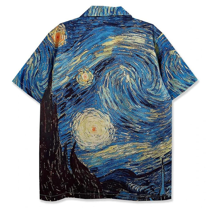 Van Gogh Starry Night Shirt     - VONVEX