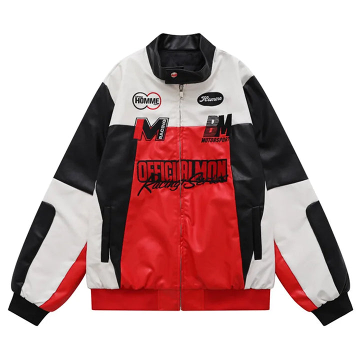 Street Racing Motosports Jacket Red M - VONVEX