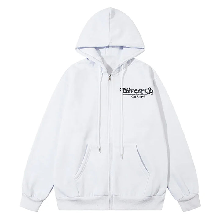 Y2k Emoji Frenzy Hoodie White M - VONVEX