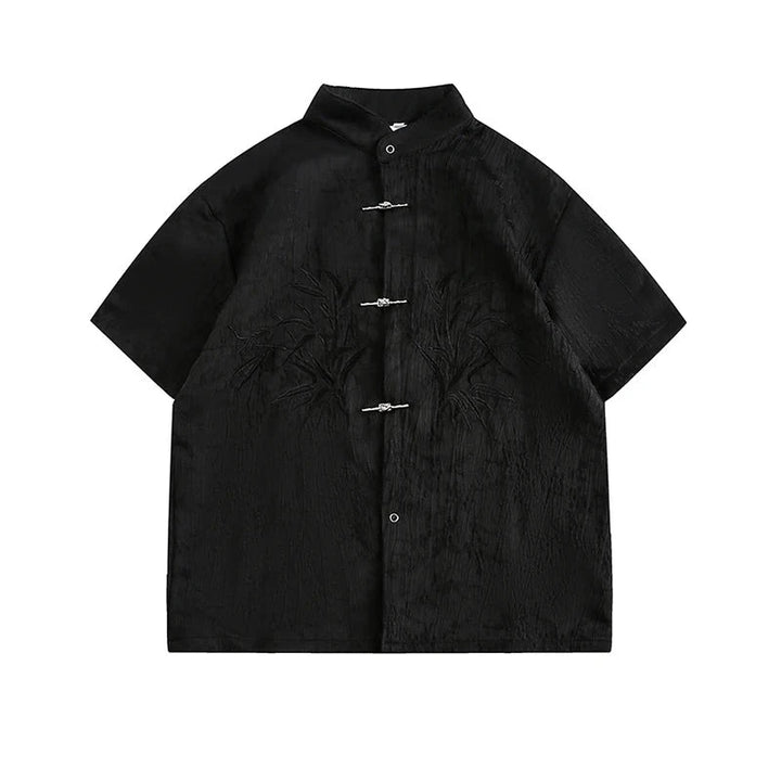 Kong-fu Tai Chi Chinese Style Shirt  black M  - VONVEX