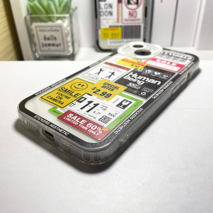 Mixed Labels  iPhone Case     - VONVEX