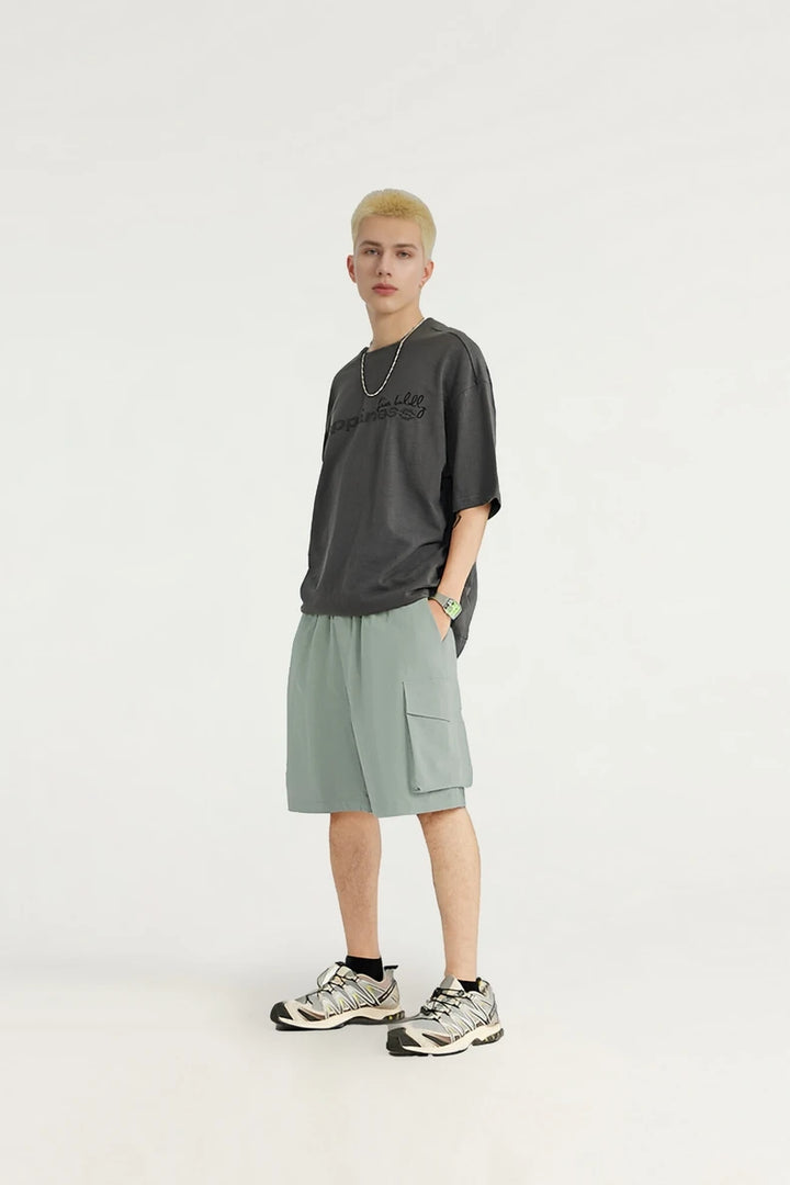 Outdoor Straight Leg Cargo Short     - VONVEX