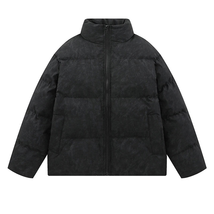 Bomber Thick Warm Winter Jacket black M - VONVEX