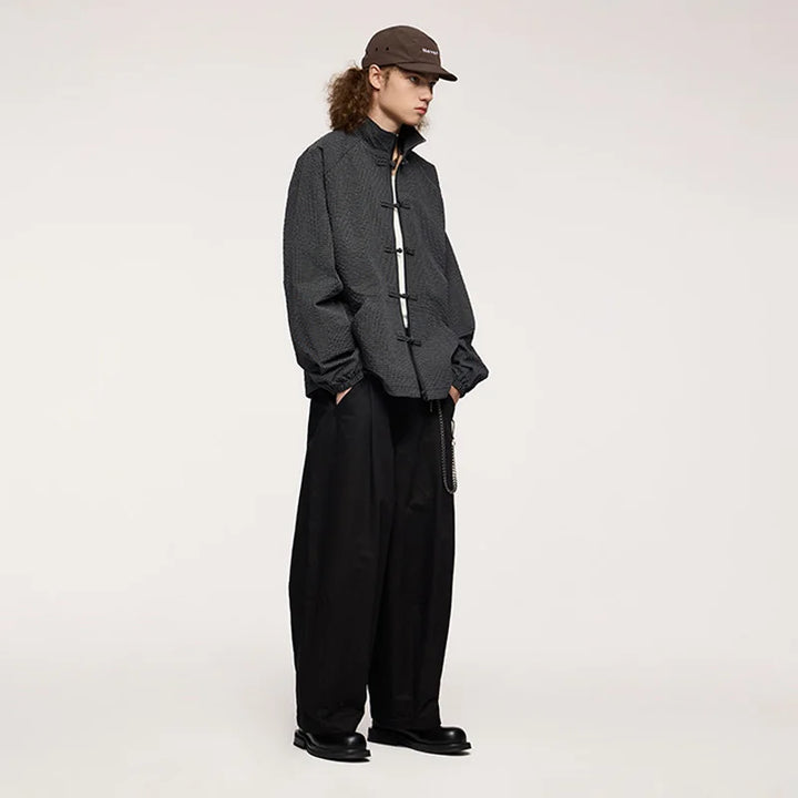 Japanese Loose Thick Wide-Leg Pants - VONVEX