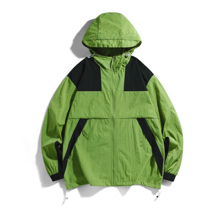 BreezeGuard Summer Sun Protection Jacket  light green S  - VONVEX