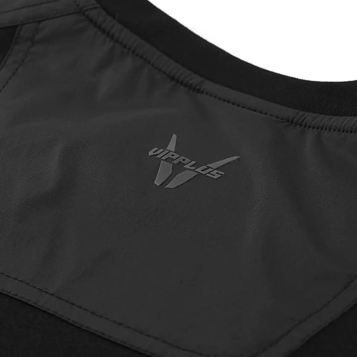 Ninja Patchwork Cargo T-Shirt     - VONVEX