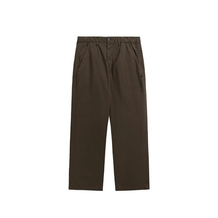 Casual Japanese Style Tapered Pant  Coffee M  - VONVEX