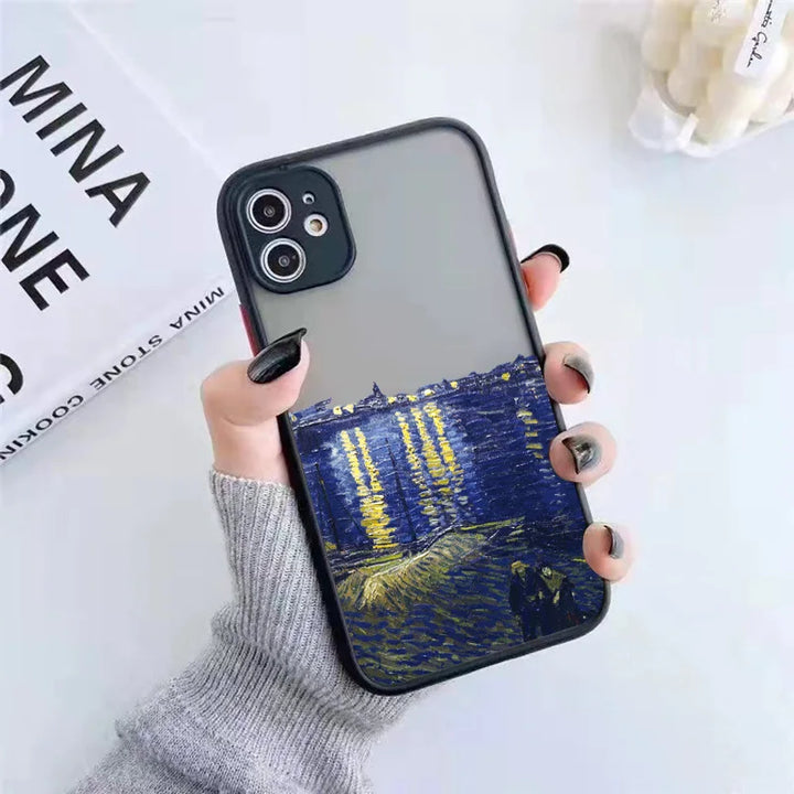 Starry Night Shockproof Cover  Style-1 for iphone 11  - VONVEX