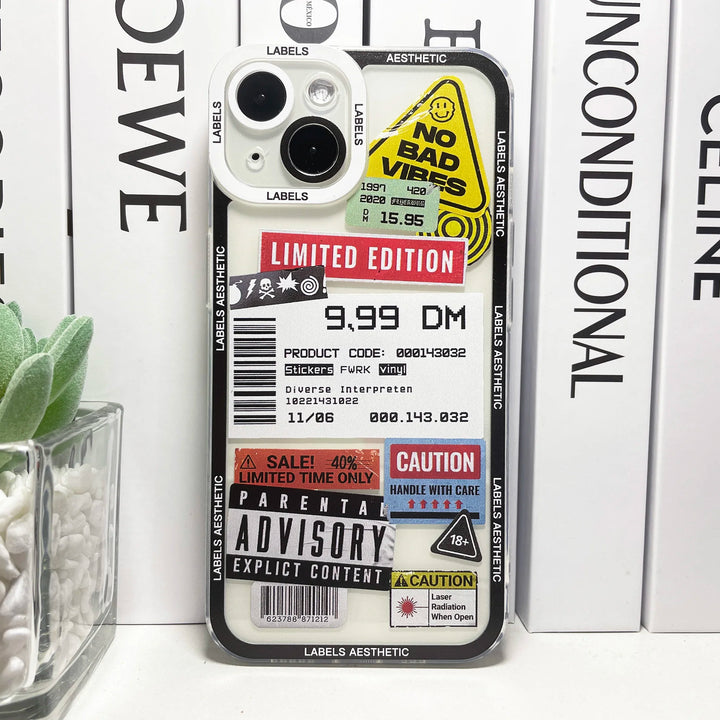 Mixed Labels  iPhone Case     - VONVEX