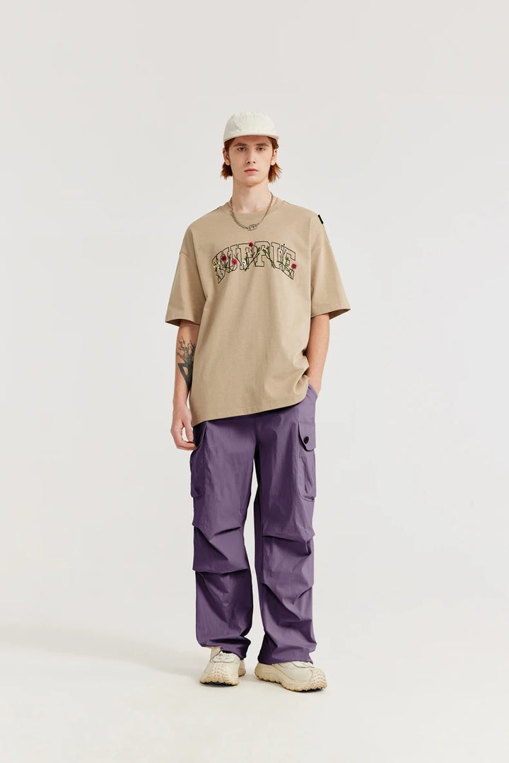 Trendy Loose Fit Cargo Pants     - VONVEX