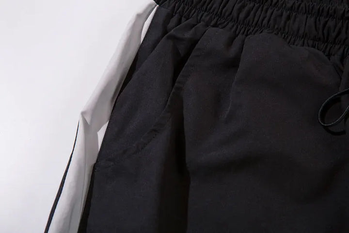 Y2K Loose Patchwork Joggers     - VONVEX