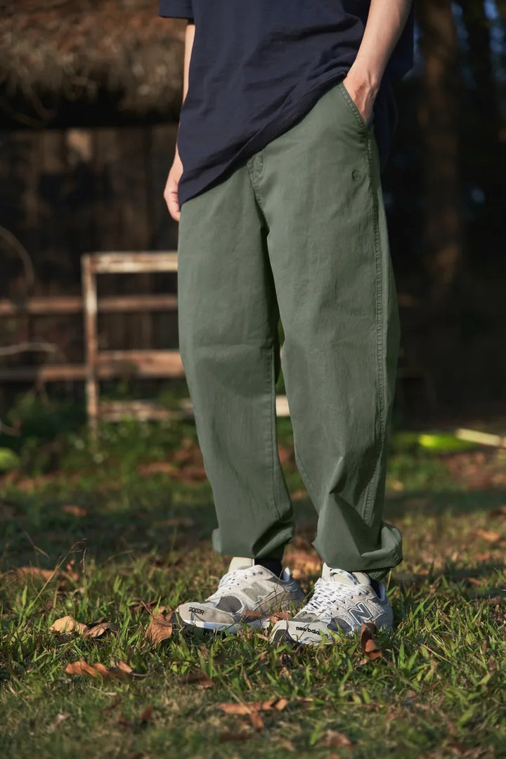 Casual Style Solid Color Jogger Pant     - VONVEX