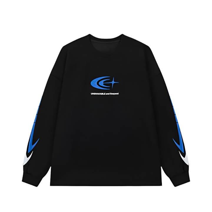 Street Racing Loose Sweater     - VONVEX