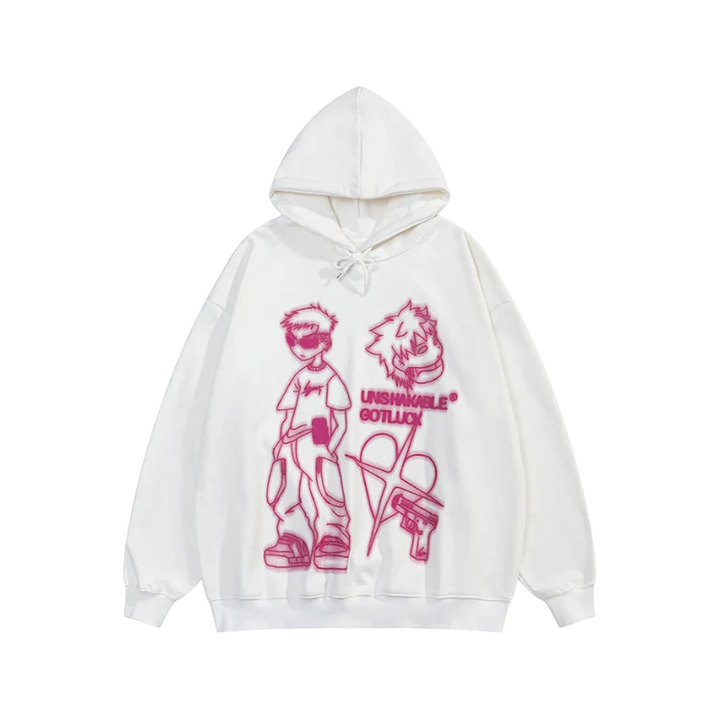 Y2K Unshakable Youth Hoodie     - VONVEX