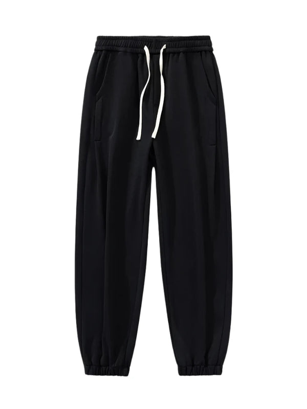 Casual Baggy Sweatpants  black M  - VONVEX