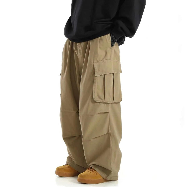 Classic Multi Flap Cargo Pant  Khaki S  - VONVEX