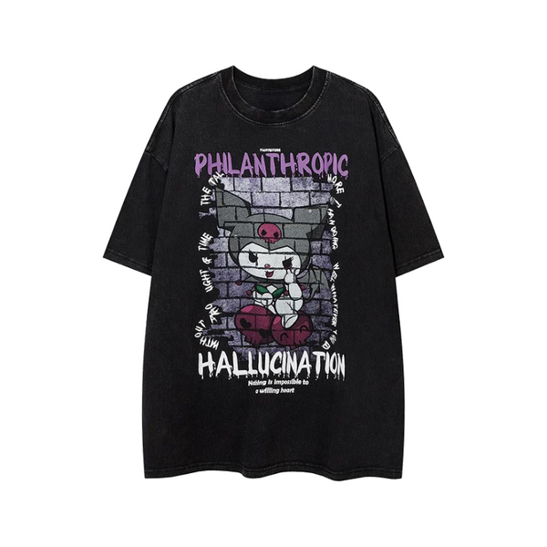 Hallucinations Loose Tee     - VONVEX