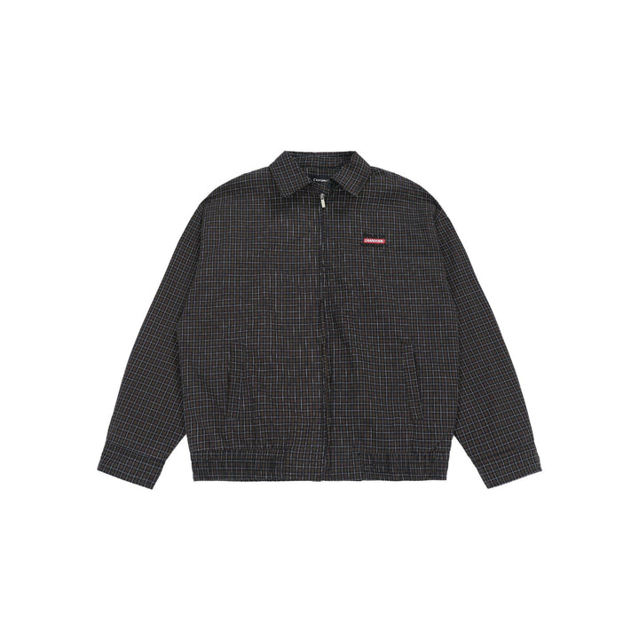 Plumpton Plaid Casual Jacket     - VONVEX