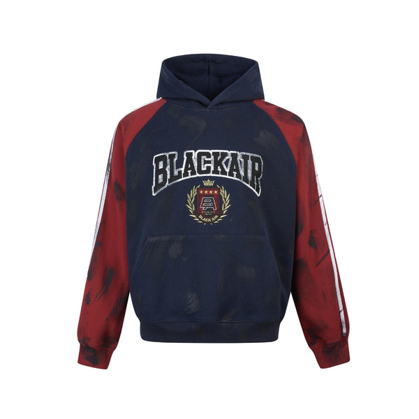 Washed Blackair Hoodie  Blue M  - VONVEX