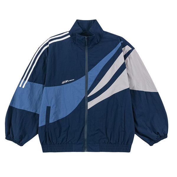 Hiking Waterproof Windbreaker Jacket  Navy Blue S  - VONVEX