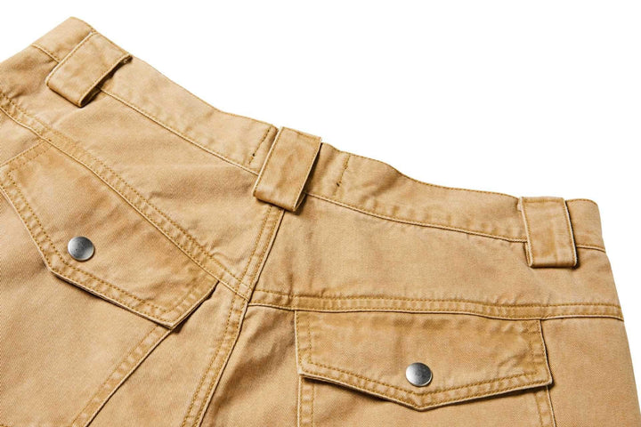 Crane Pocket Cargo Street Pants     - VONVEX