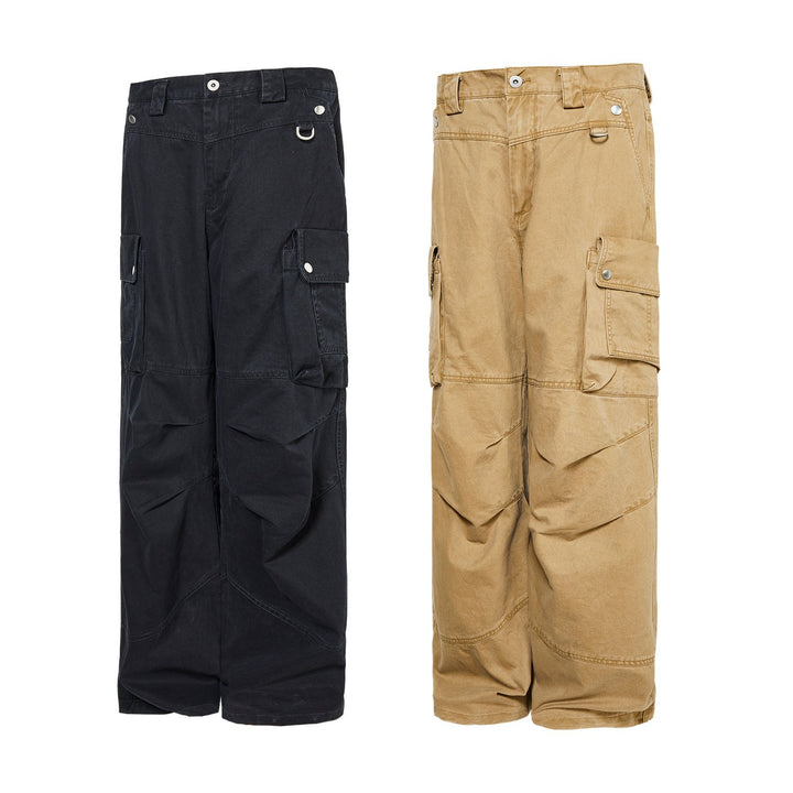 Crane Pocket Cargo Street Pants     - VONVEX