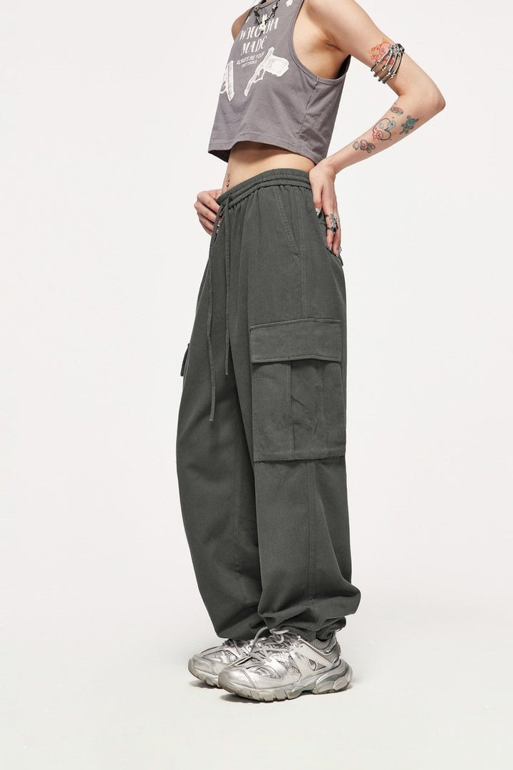 Spice Girl Straight Wide Leg Pants - VONVEX