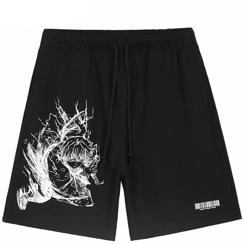 Popular jynwaye killua grey shorts