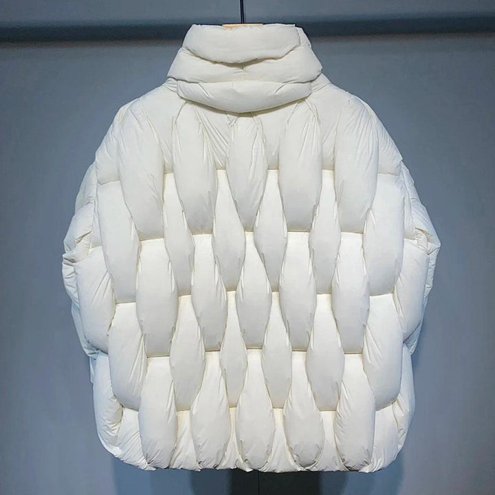 Luxury Square Weave Jacket     - VONVEX