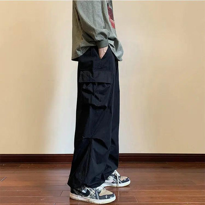 Multi Pocket Cargo Pants - VONVEX