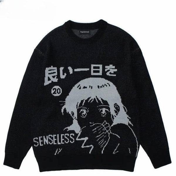 Senseless Harajuku Sweater - VONVEX