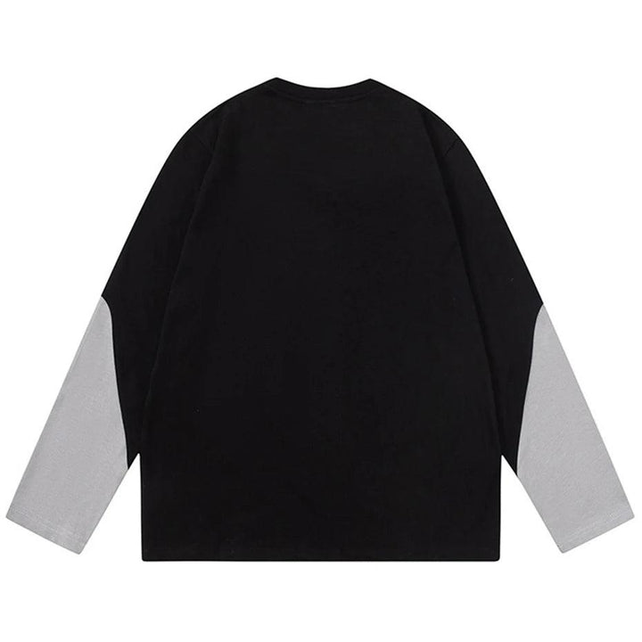 Y2K Long Sleeve Oversized T-Shirt     - VONVEX