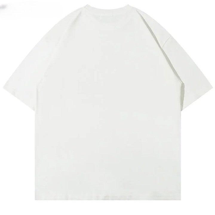 Y2K Star Splicing Oversized T-Shirt - VONVEX