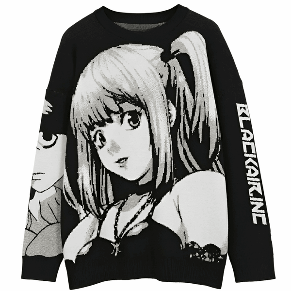 Death Note Sweater     - VONVEX