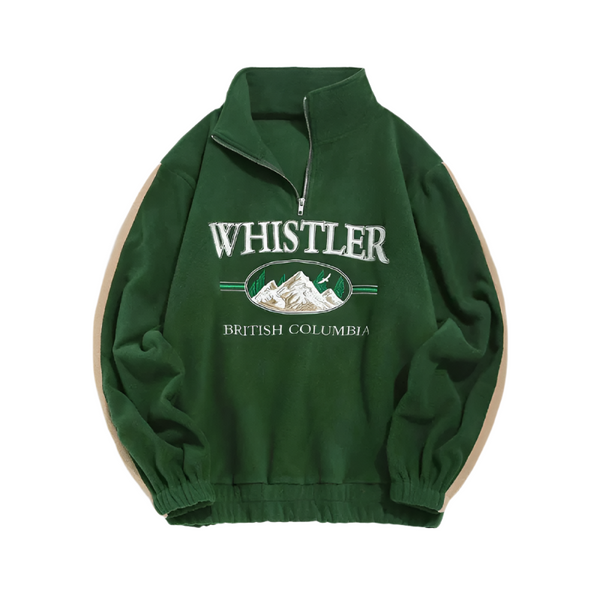 Whistler Mountain Sweatshirts  Green S  - VONVEX